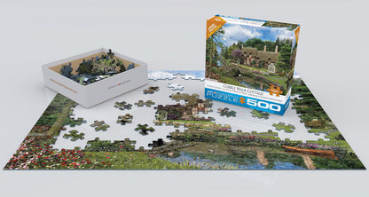 Puzzle: Family Oversize Puzzles - Cobble Walk Cottage by Dominic Davison