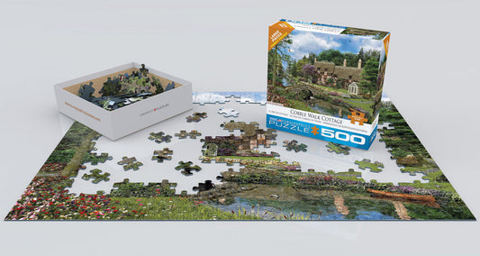Puzzle: Family Oversize Puzzles - Cobble Walk Cottage by Dominic Davison