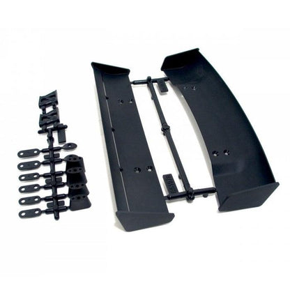HPI Racing 85197 1/10 Molded Wing Set Black (2) Discount Tire / E10 Ford Mustang