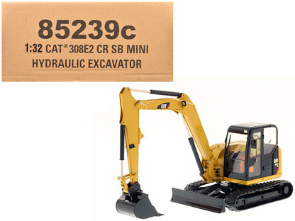 CAT Caterpillar 308E2 CR SB Mini Hydraulic Excavator with Working Tools and Operator "Core Classics" Series 1/32 Diecast Model by Diecast Masters  free shipping USA