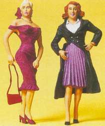 Preiser 45110 G Scale Pedestrians Female Passers-By