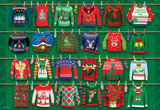 Puzzle: Ugly Christmas Sweaters Tin