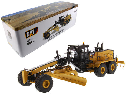 CAT Caterpillar 24 Motor Grader with Operator High Line Series 1/50 Diecast Model by Diecast Masters  free shipping USA
