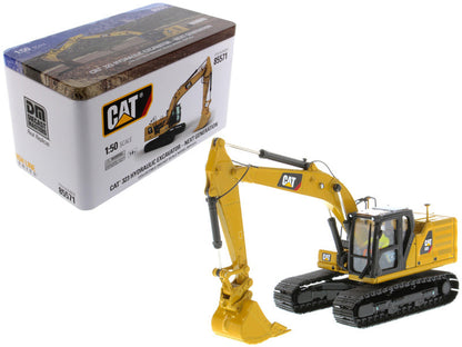 CAT Caterpillar 323 Hydraulic Excavator with Operator Next Generation Design "High Line Series" 1/50 Diecast Model by Diecast Masters  free shipping USA