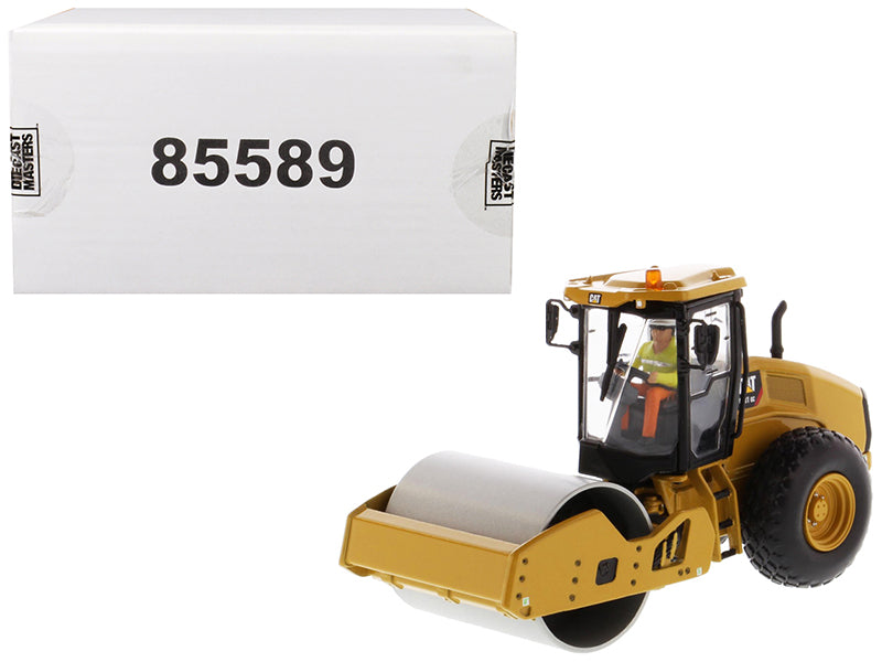 CAT Caterpillar CS11 GC Vibratory Soil Compactor with Operator "High Line Series" 1/50 Diecast Model by Diecast Masters  free shipping USA