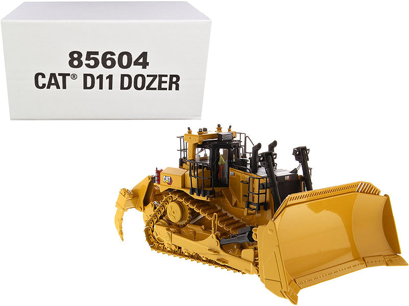 CAT Caterpillar D11 Fusion Track-Type Tractor Dozer with Operator "High Line" Series 1/50 Diecast Model  by Diecast Masters  free shipping USA