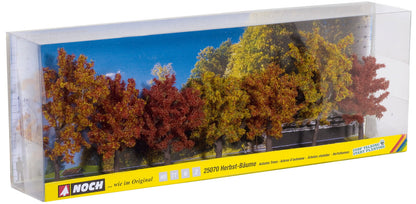 Noch 25070 HO/TT/N/Z Scale Autumn Trees, 8-10 cm, 7-Pack