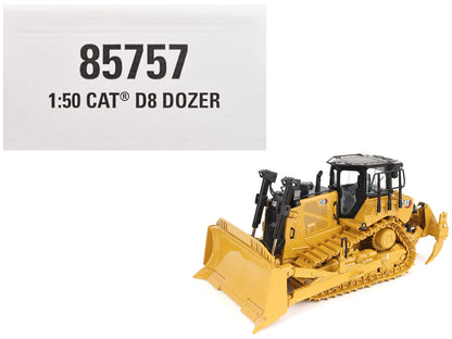 CAT Caterpillar D8 Track-Type Dozer (Standard Configuration) Yellow "High Line" Series  1/50 Diecast Model by Diecast Masters  free shipping USA
