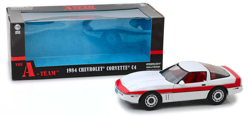 Greenlight 13532 1/18 1984 Chevrolet Corvette C4, The A-Team