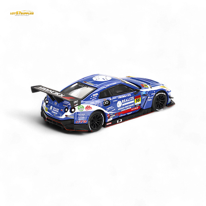 Mini-GT Nissan GT-R Nismo GT3 #56 "REALIZE MECHANIC CHALLENGE GT-R" 2023 SUPER GT SERIES #859 1:64