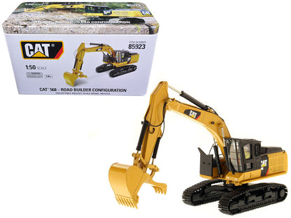 CAT Caterpillar 568 GF Road Builder with Operator "High Line Series" 1/50 Diecast Model by Diecast Masters  free shipping USA