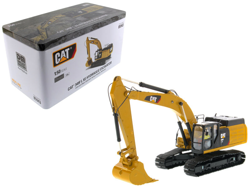 CAT Caterpillar 349F L XE Hydraulic Excavator with Operator "High Line" Series 1/50 Diecast Model by Diecast Masters  free shipping USA