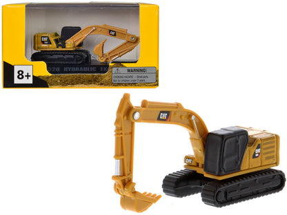 CAT Caterpillar 320 Hydraulic Excavator Yellow "Micro-Constructor" Series Diecast Model by Diecast Masters  free shipping USA