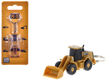 CAT Caterpillar 950M Wheel Loader Keychain Yellow Diecast Model by Diecast Masters  free shipping USA