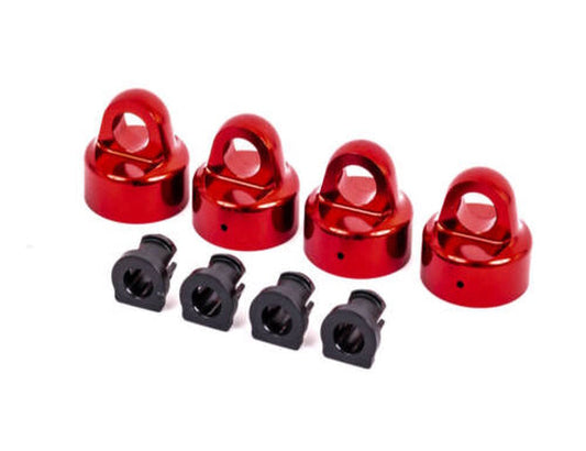 Traxxas 9664R Sledge Red Aluminum Shock Caps