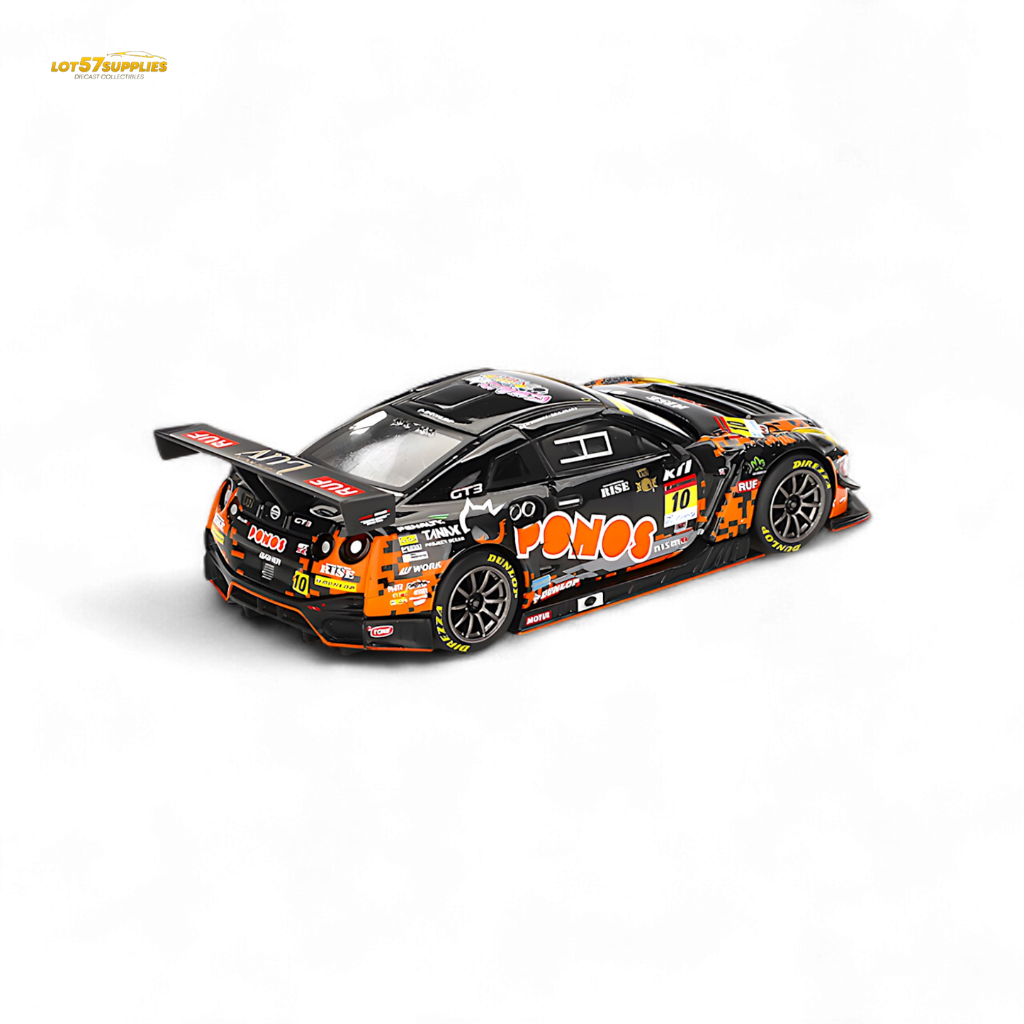 Mini GT Nissan GT-R Nismo GT3 #10 "PONOS GAINER GT-R" 1:64
