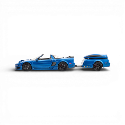 FindClassically NSX TRA Transparent Blue 1:64