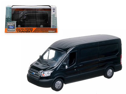 2015 Ford Transit (V363) Van Tuxedo Black 1/43 Diecast Model by Greenlight  free shipping USA