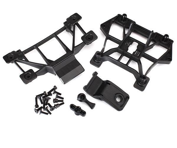 Traxxas 8615 Body mounts front & rear w/ shoulder screws E-Revo VXL