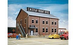 Walthers Cornerstone 933-2953 HO Brick Freight Office Kit