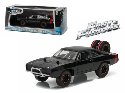 Dom's 1970 Dodge Charger R/T Off Road "Fast and Furious-Fast 7" Movie (2011) Diecast Model Car 1/43 by Greenlight  free shipping USA