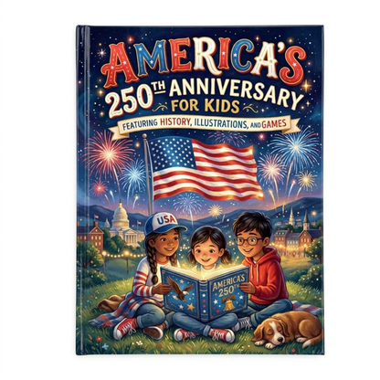 America's 250th Anniversary for Kids (Hardcover Book)