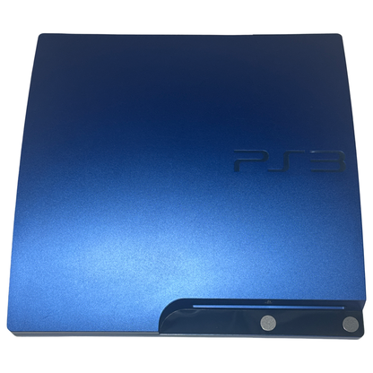 Modded PlayStation 3 Slim Gran Turismo 5 Titanium Blue 1TB System -  JP Playstation 3