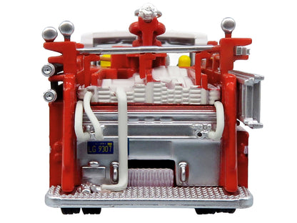 1974 Ward LaFrance Fire Engine "San Francisco Fire Department - Engine 31" Red with White Top "5 Alarm" Series Limited Edition 1/87 (HO) Diecast Model by Iconic Replicas