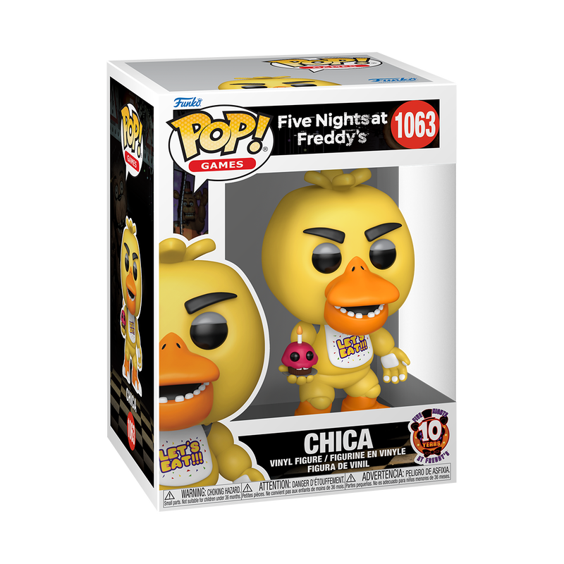 (PRE-ORDER) POP! Games: FNAF 10y- Chica