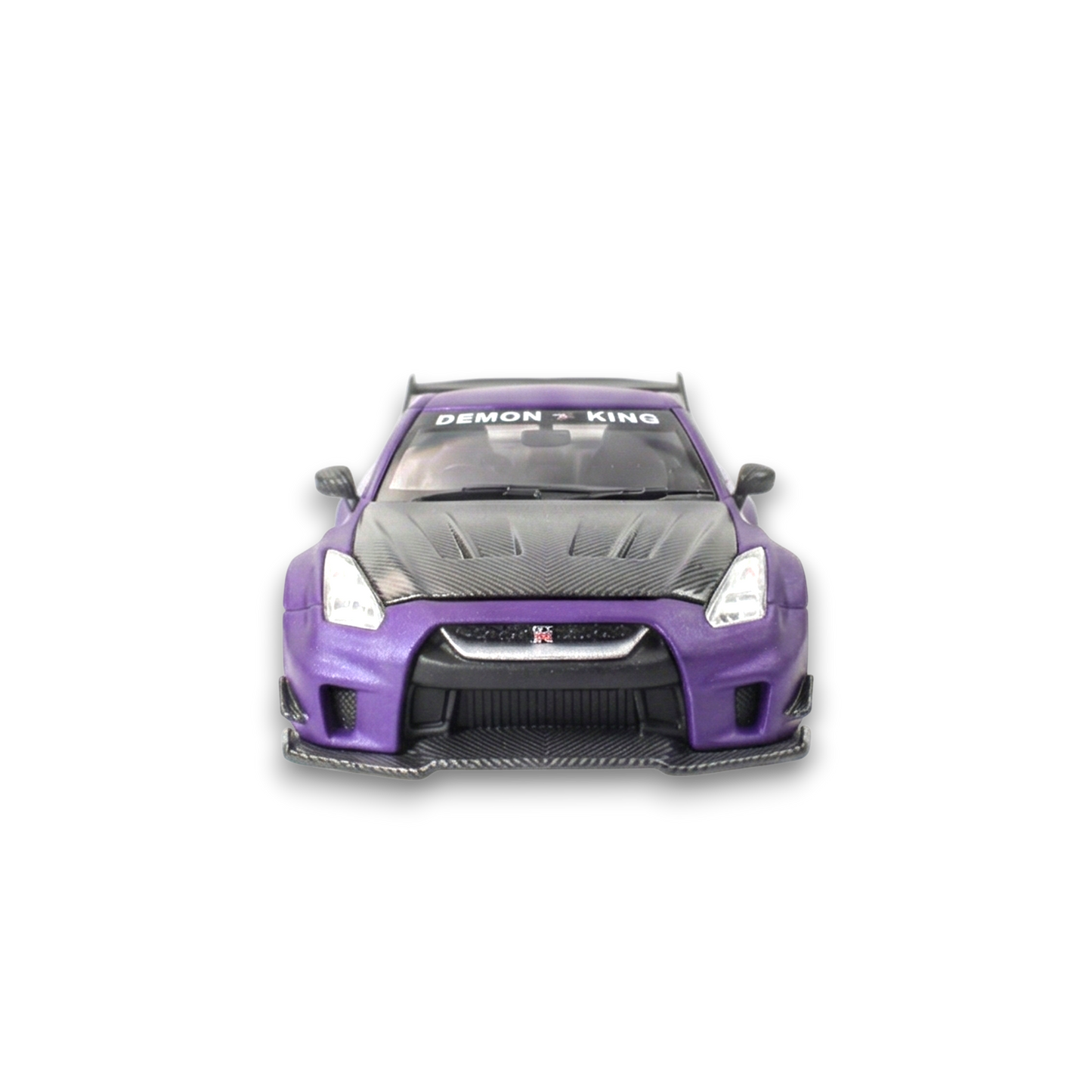 DEMON KING Auto GT-R R35RR Royal Purple 1:64