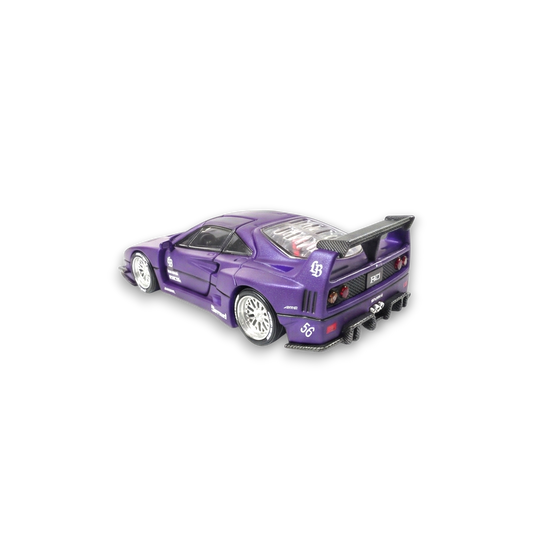 DEMON KING Auto F40 Royal Purple 1:64