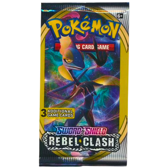 Sword & Shield: Rebel Clash - 3-Cards Booster Pack