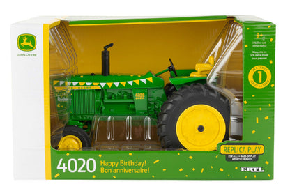 Ertl 45815 1/16 John Deere 4020 Tractor, Happy Birthday