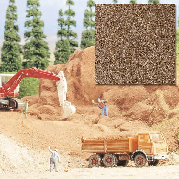 Busch 7523 A Scale Sand -- Brown 6-3/4oz 200ml