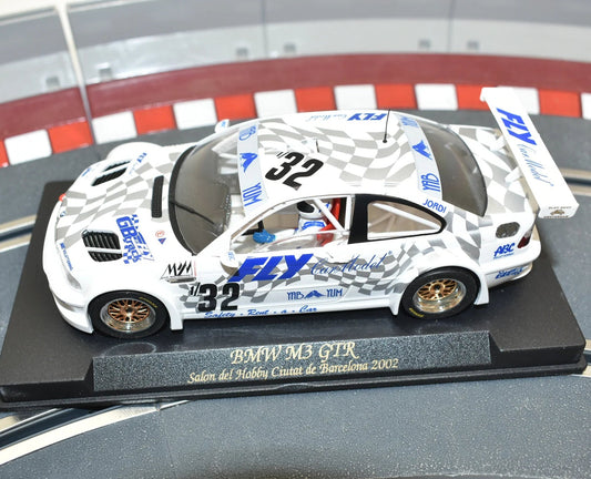 Fly 88024 BMW M3 GTR Toy Fair Barcelona 2002 Slot Car 1/32 A288