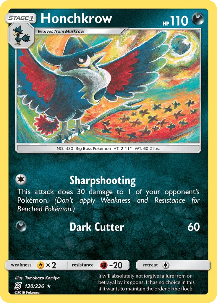 Honchkrow (130/236) [Sun & Moon: Unified Minds]