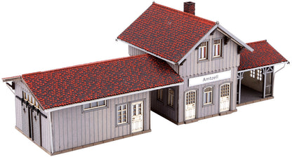 Noch 66001 HO Scale Amtzell Train Station Laser-Cut Kit