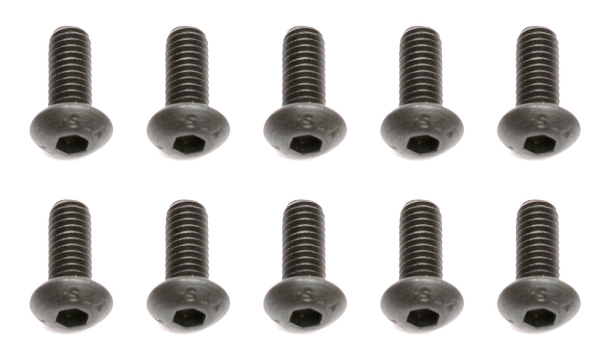 Team Associated ASC89206 M4x10 BHCS Screws