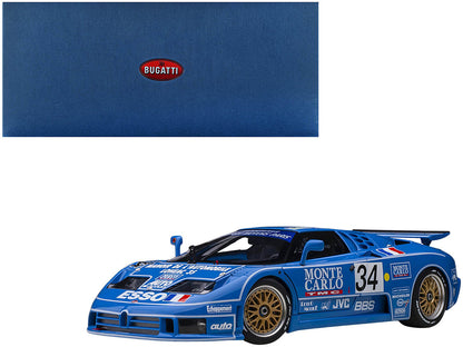 Bugatti EB110 #34 Alain Cudini - Eric Helary - Jean-Christophe Boullion 24 Hours of Le Mans (1994) 1/18 Model Car by Autoart  free shipping USA