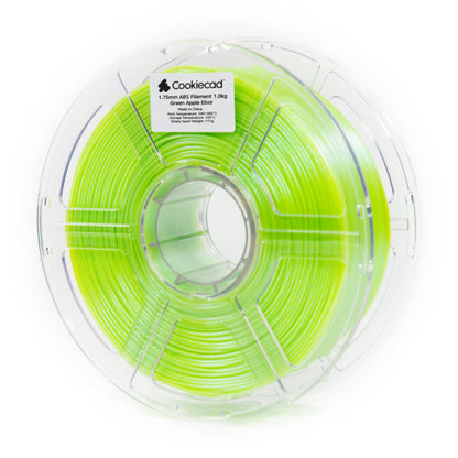 ABS Green Apple Elixir ABS Filament 1.75mm, 1kg