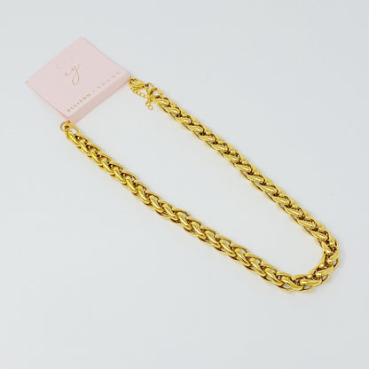 Bold And Edgy Chain Necklace by Ellisonyoung.com