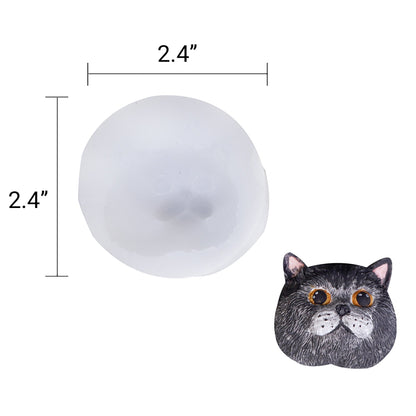 TP009 Pet Head Silicone Mold