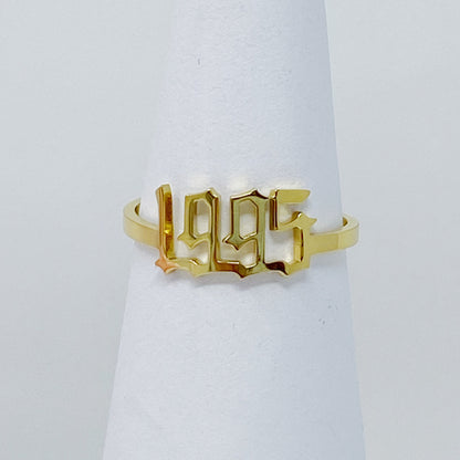 Birth Year Ring by Ellisonyoung.com