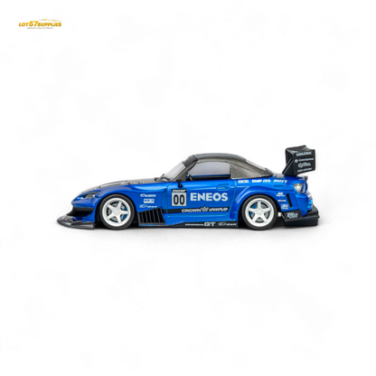 MicroTurbo Honda S2000 ENEOS #00 TOP FUEL - Candy Blue 1:64