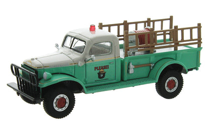 Greenlight 51470-C 1/64 Smokey Bear 1947 Dodge Power Wagon Fire Truck