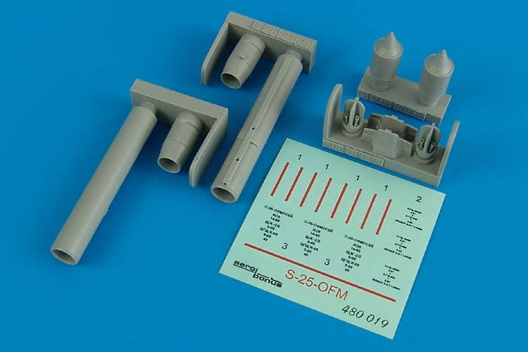 Aerobonus 480019 1/48 S25 OFM Air-to-Ground Rockets