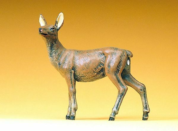 Preiser 47702 1:25 Scale Standing Cow Elk Wild Animal Figure