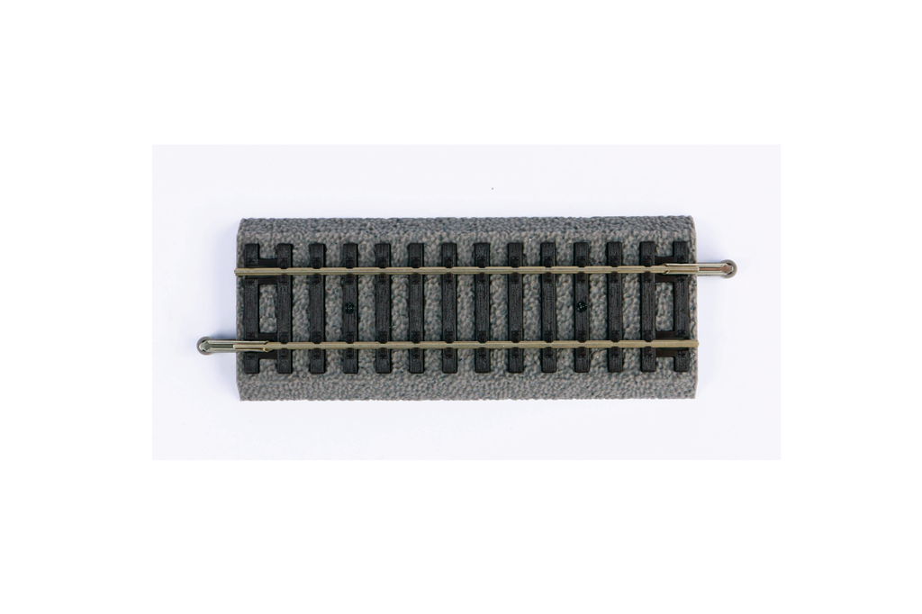 Piko 55404 HO Scale Roadbed Straight Track 107mm, Box of 6