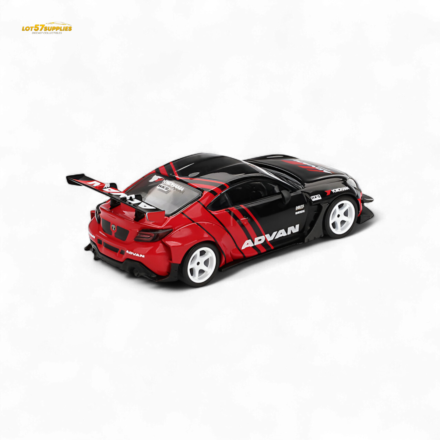 Mini-GT Toyota GR86 HKS TYPE R ADVAN 2022 Tokyo Auto Salon RHD - 1:64