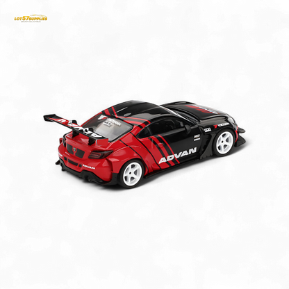 Mini-GT Toyota GR86 HKS TYPE R ADVAN 2022 Tokyo Auto Salon RHD - 1:64